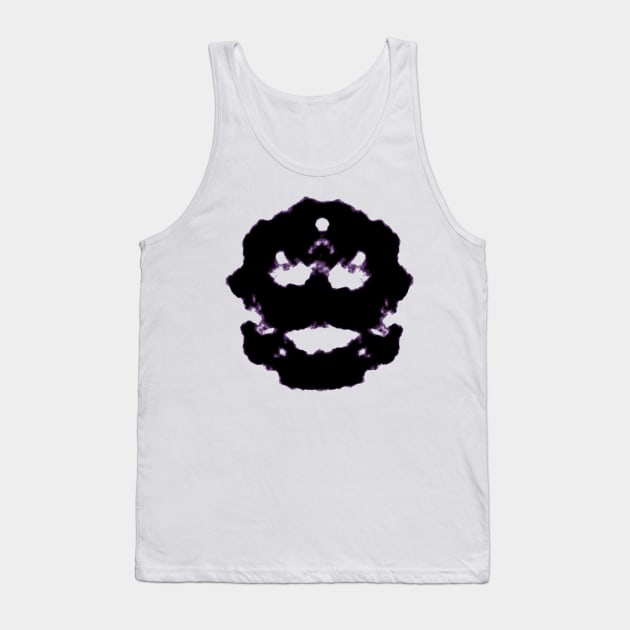 Rorschach inkblot mask Tank Top by AnnArtshock